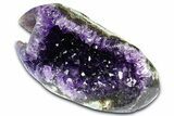 Sparkly, Dark Purple Amethyst Geode - Uruguay #378152-2
